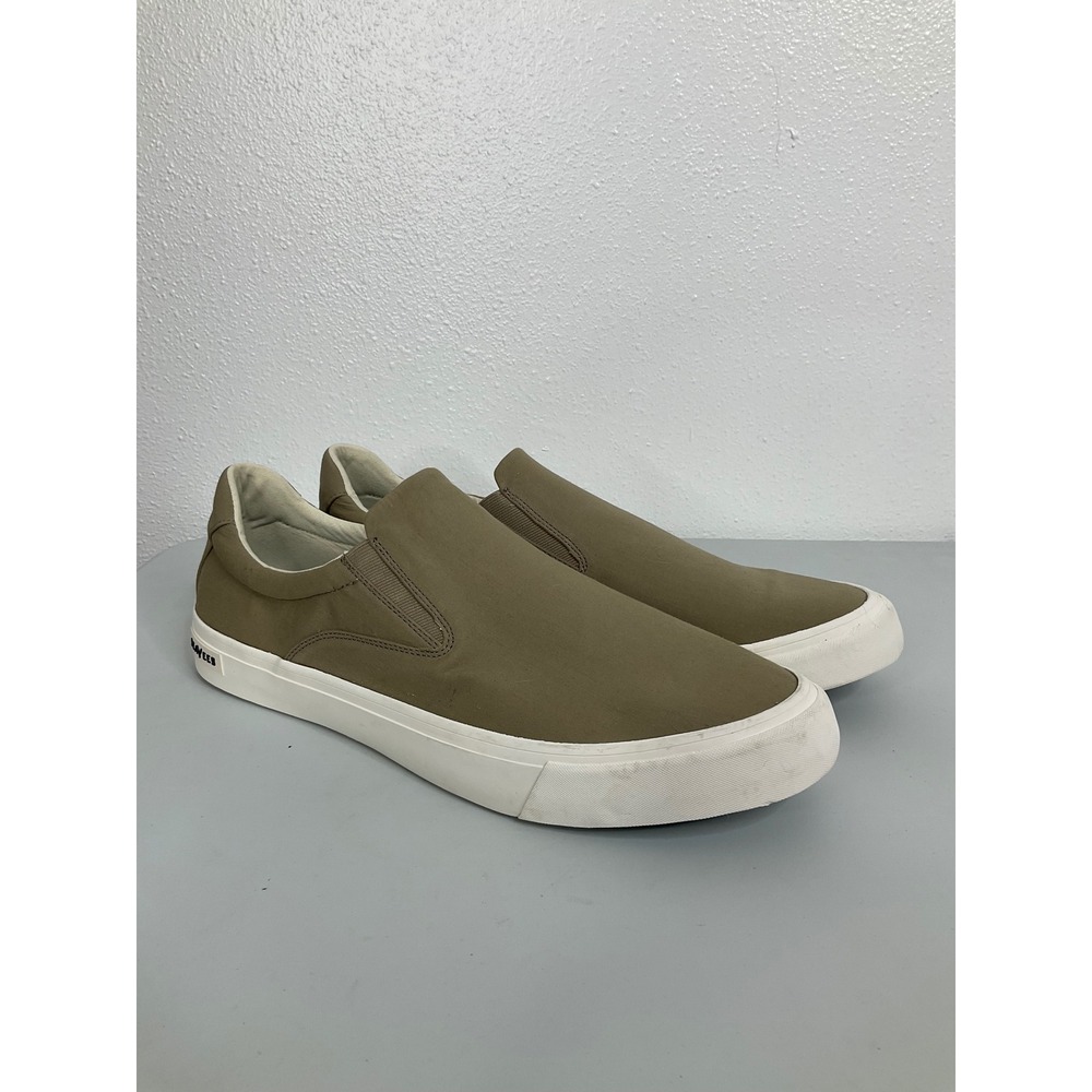 SeaVees Hawthorne Slip On Classic Coriander Poplin‎ Twill Mens Shoes Size 16